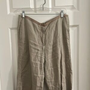 Tory Burch Tan lien baggie summer Pants